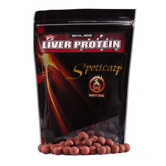 Boilies Sportcarp Liver Protein Fruity Crab