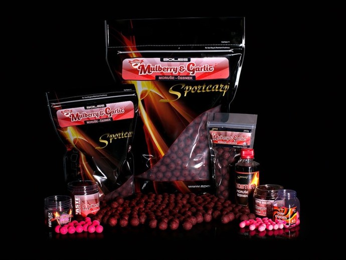Boilies Sportcarp Mulberry Garlic