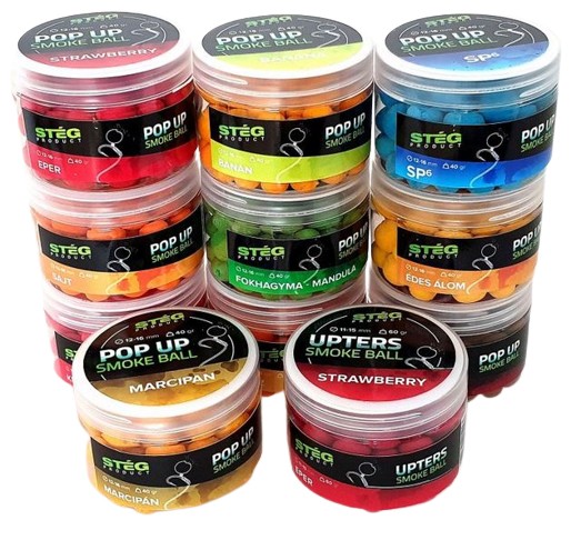 Boilies Stég Pop-Up Smokovna Loptica 12-16mm 40gr
