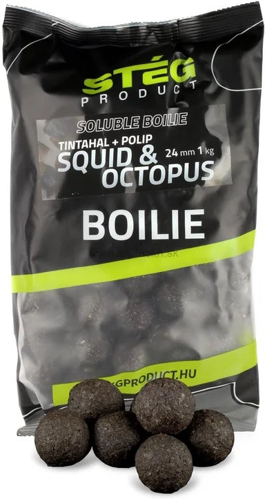 Boilies Stég Soluble 24mm 800gr