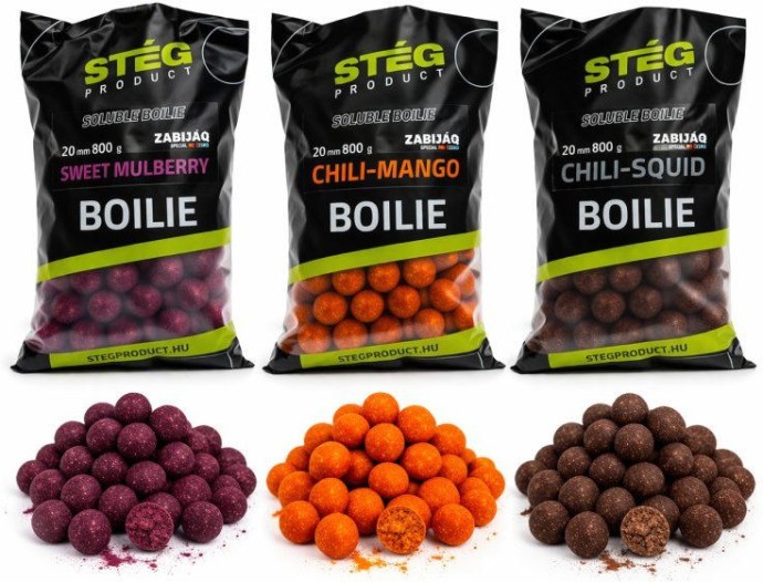Boilies Stég Zabijaq Soluble 20mm 800gr