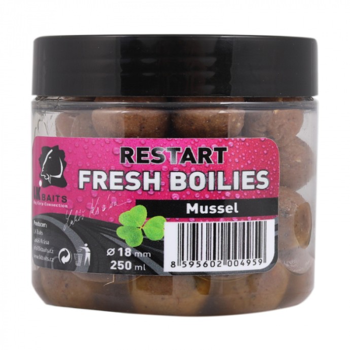 Boilies u Dipu LK Baits Restart 14mm 150ml