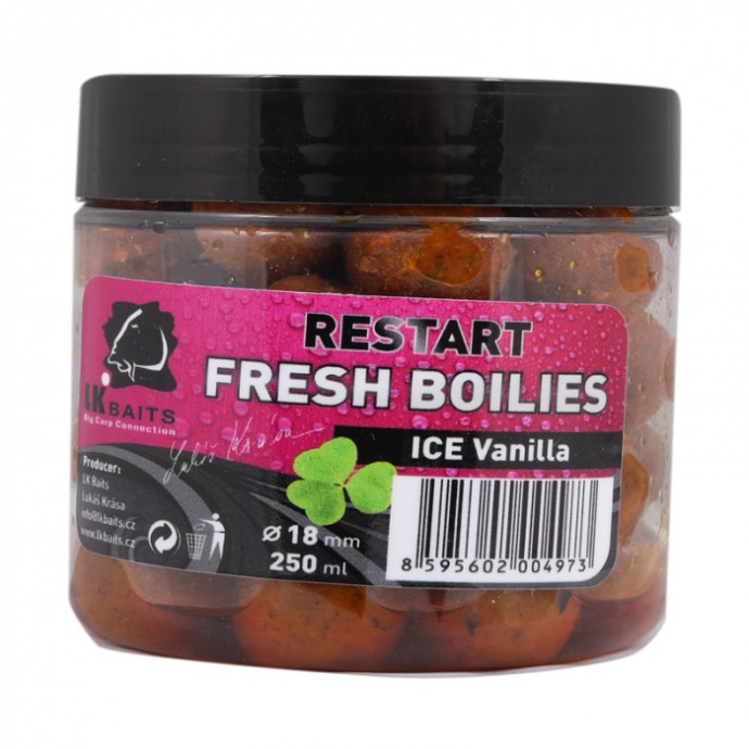 Boilies u Dipu LK Baits Restart 14mm 150ml