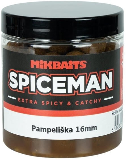 Boilies u Dipu Mikbaits Spiceman 250ml Pampeliška
