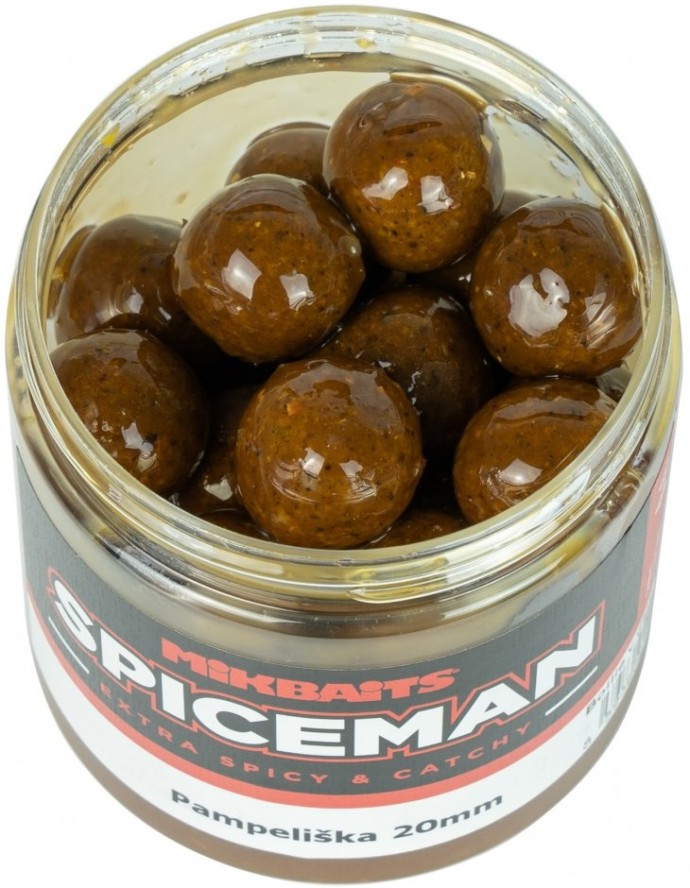 Boilies u Dipu Mikbaits Spiceman 250ml Pikantní Švestka