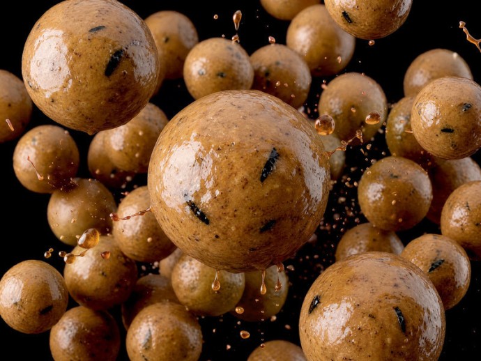 Boilies v Dipe Delphin BreaX/NutCAKE Tigrie Orech-Scopex-Sladká Kukurica