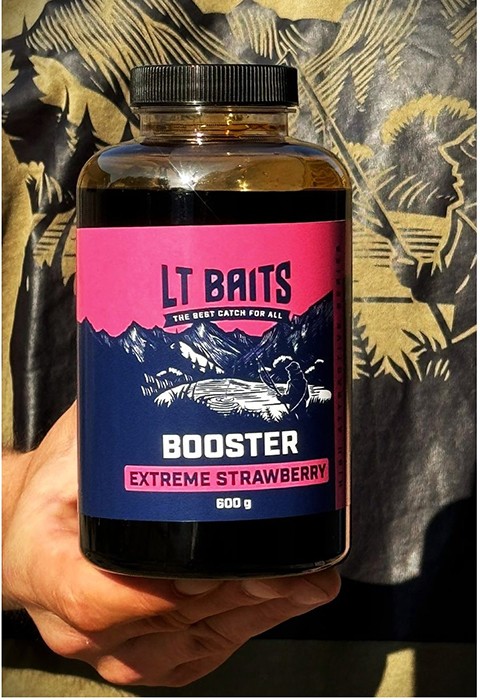 10kg Boilies LT Baits Extreme Strawberry - Jahoda 24mm + Booster Zdarma