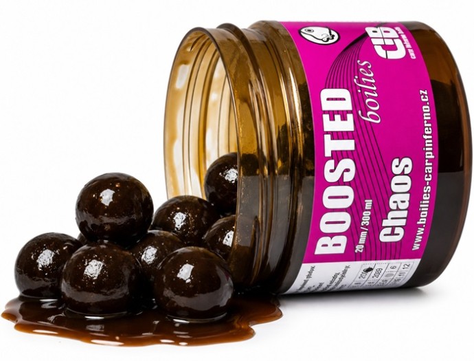 Boosterované Boilie Carp Inferno Boosted Boilies Chaos 300ml