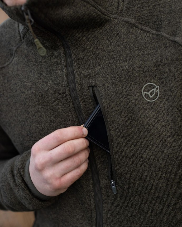 Bunda Korda Kore Polar Fleece Jacket Charcoal