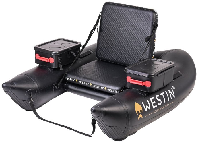 Čamac Westin W6 Belly Boat 170cm Black/Reed