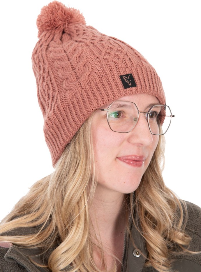 Čepice Fox Ladies Knitted Bobble