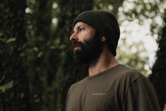 Čepice Korda Mindset Fisherman Beanie Dark Olive