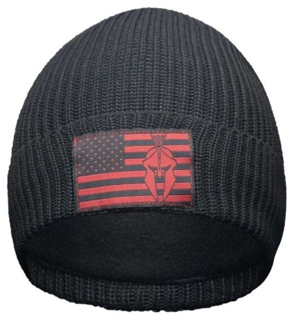 Čepice Kryptek Flag Beanie Black