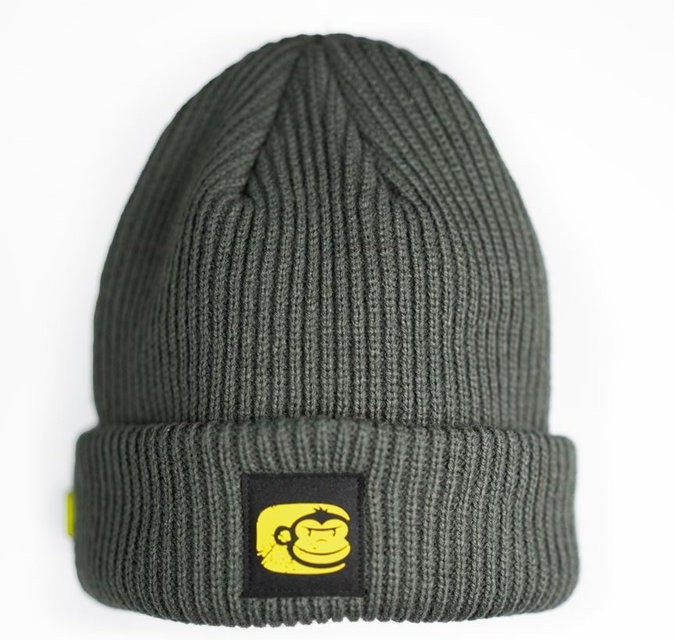 Čepice RidgeMonkey APEarel ThermaPro Fisherman Beanie Hat Green
