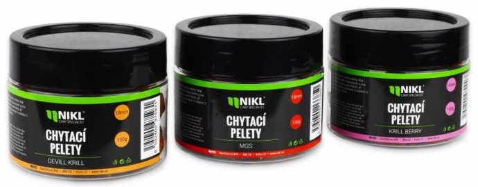 Chytací Pelete Nikl 150gr