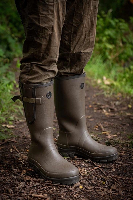 Čizme Fox Camo Neoprene Lined Camo/Khaki Wellies