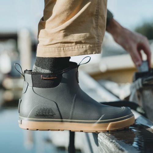 Čizme Grundéns Deck-Boss Ankle Boot 1926 Anchor