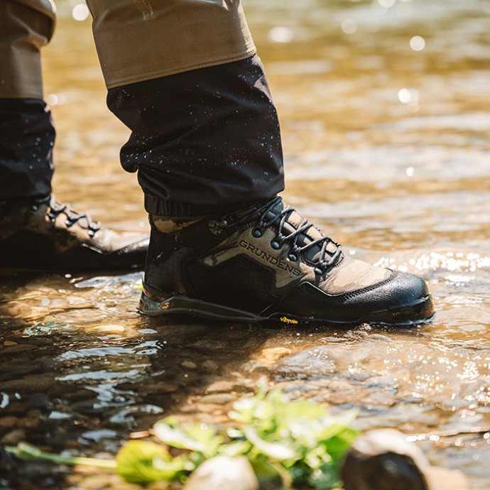 Čizme za gaženje Grundéns Men's Bankside Wading Boot - Vibram - Otter