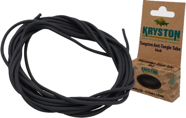 Cjevčica Kryston Proti Zamotání Tungsten Crna 0,75mm 1,85m