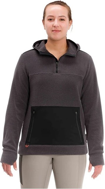 Dámska Mikina Grundéns Women's Bering Fleece Hoodie - Anchor