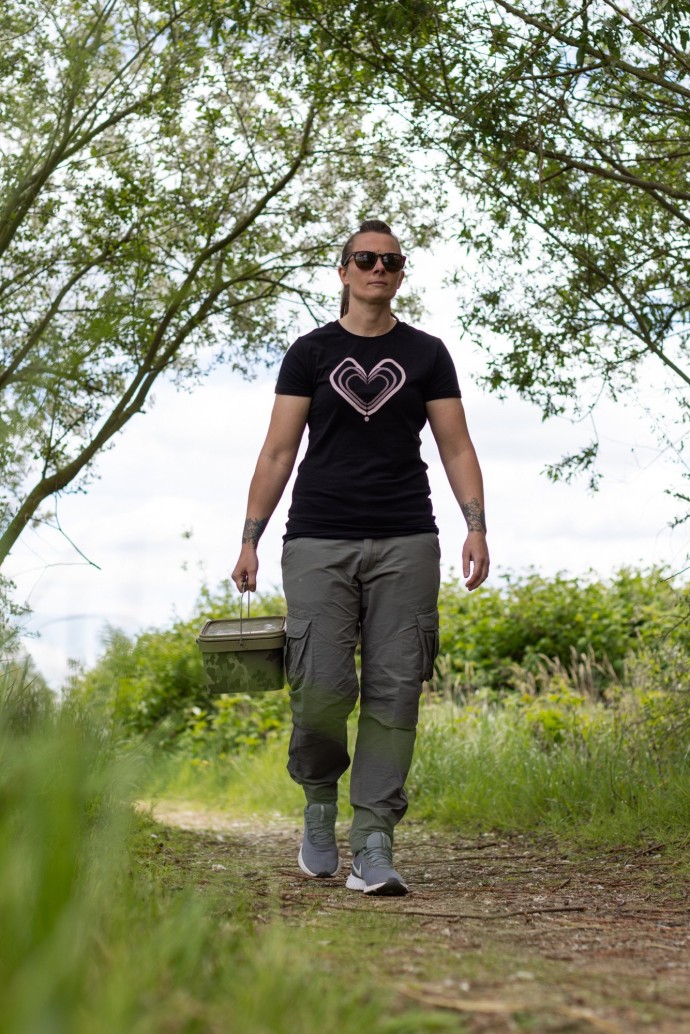 Dámské Tričko Korda Womens Love T-Shirt Black