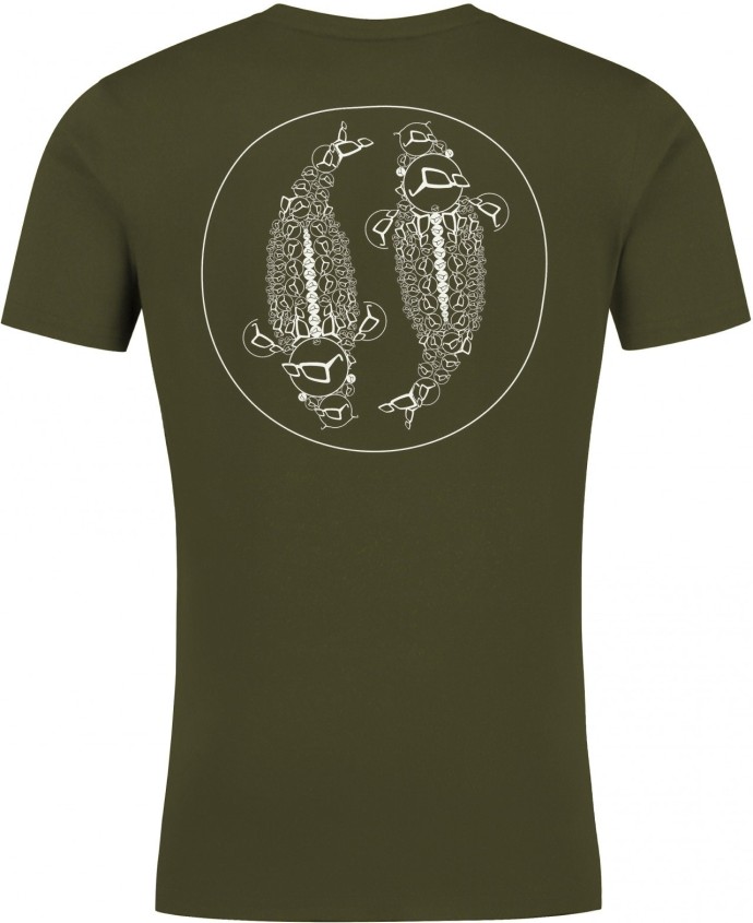 Dámské Tričko Korda Womens Mandala T-Shirt Dark Olive