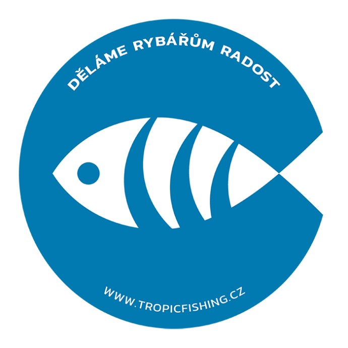 DARČEK K NÁKUPU Nálepka Tropic Fishing CZ