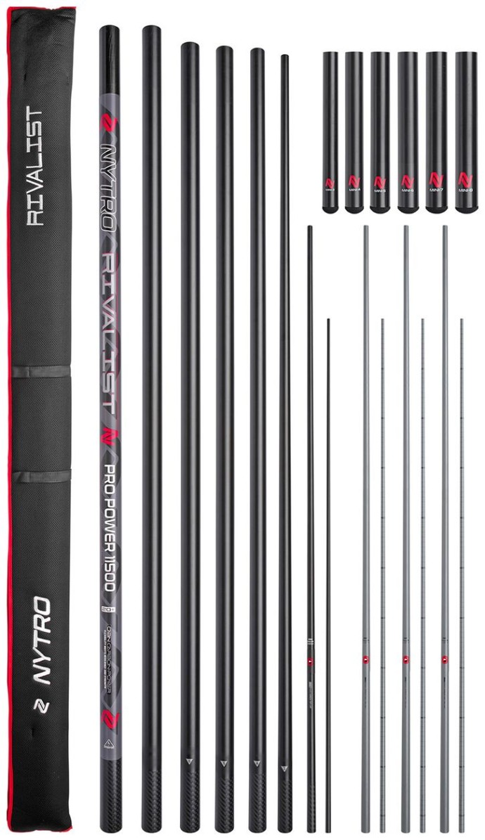 Delička Nytro Rivalist Pro Power 11.5m Pole Pack