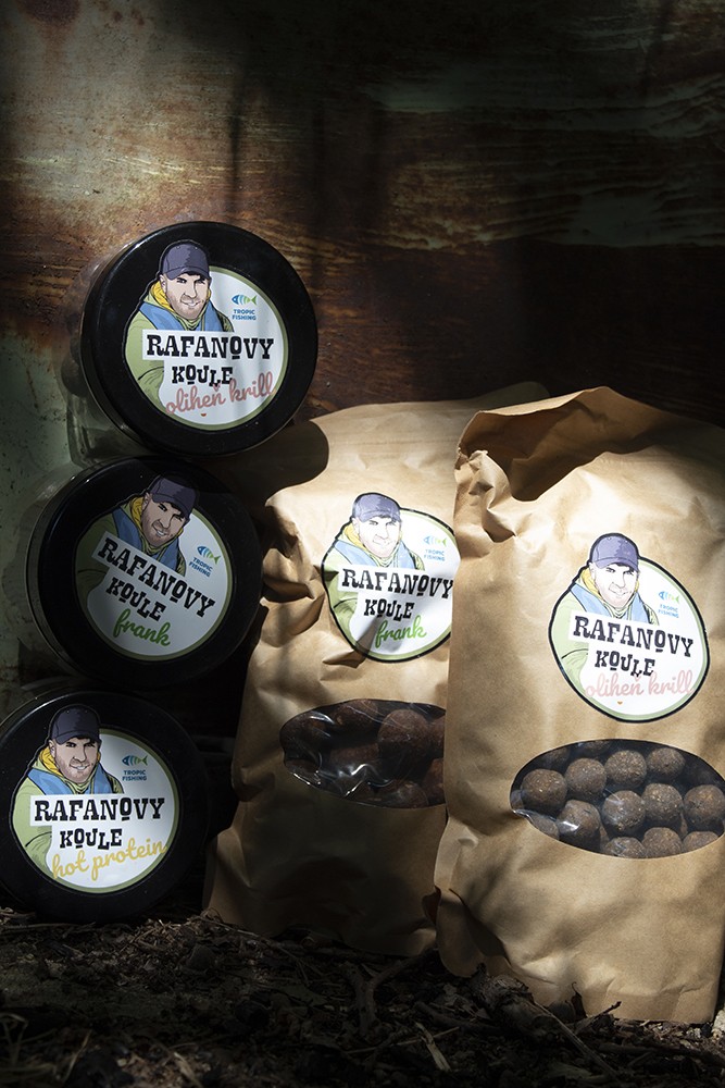 Dipovane Boilies Rafanovy Koule 300gr