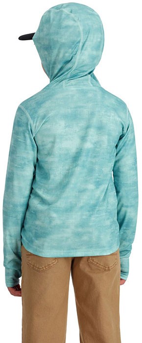Dječja Hoodica Simms Kid's Solar Tech Hoody Sea Breeze Daze