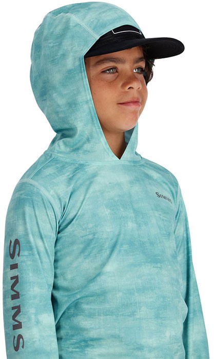 Dječja Hoodica Simms Kid's Solar Tech Hoody Sea Breeze Daze