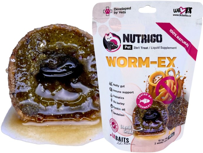 Dodatak prehrani LK Baits Nutrigo Dog Supplement Worm-Ex