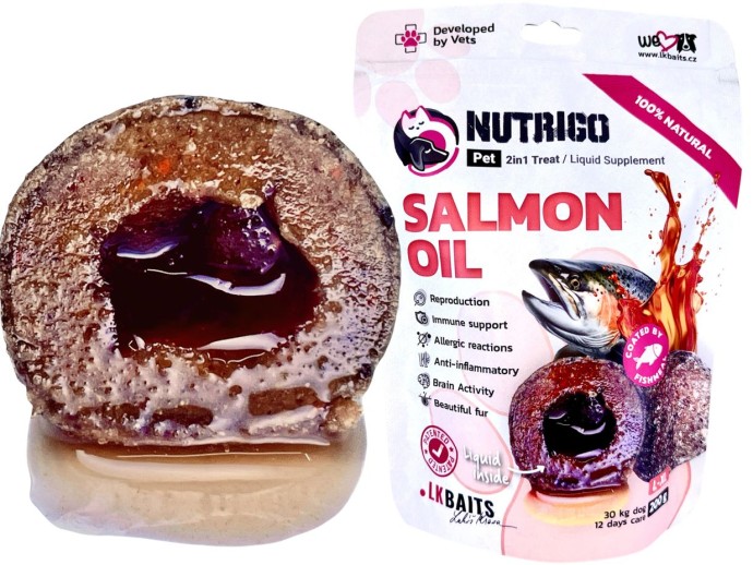 Dodatak prehrani za pse LK Baits Pet Nutrigo Dog Supplement Salmon Oil