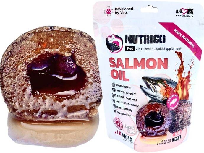 Dodatak prehrani za pse LK Baits Pet Nutrigo Dog Supplement Salmon Oil