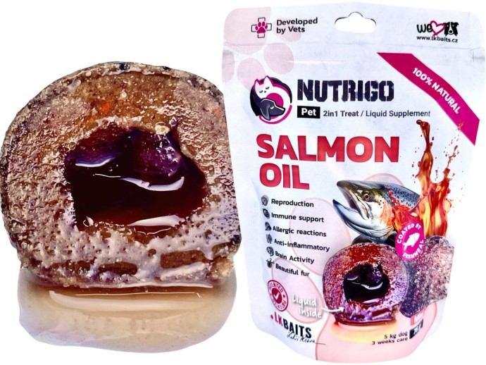 Doplnok stravy pre psov LK Baits Pet Nutrigo Dog Supplement Salmon Oil