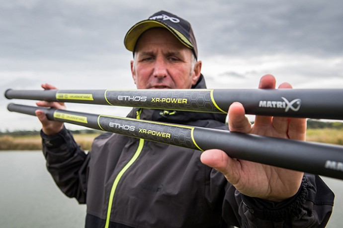 Drška za podmetač Matrix Ethos XR Power 3,5m Landing Net Handle