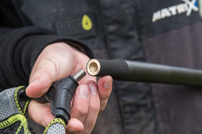 Drška za podmetač Matrix Ethos XR Power 3,5m Landing Net Handle