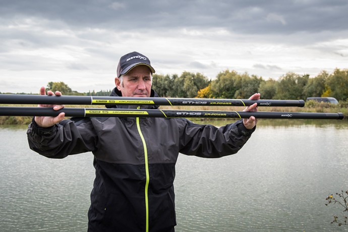 Drška za podmetač Matrix Ethos XR Power 4,5m Landing Net Handle