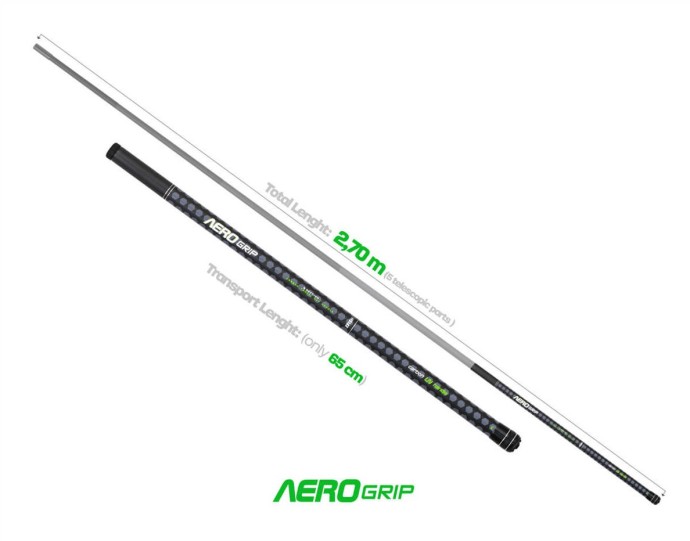 Drška za podmetač Zfish Aero Grip Travel 2,70m