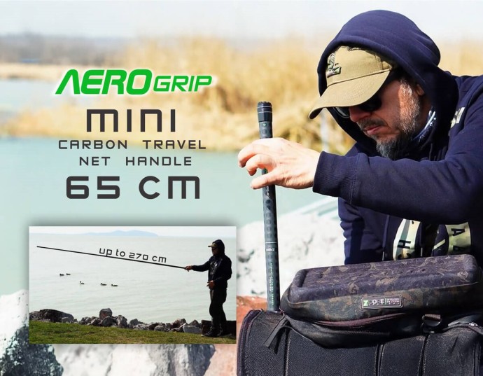 Drška za podmetač Zfish Aero Grip Travel 2,70m