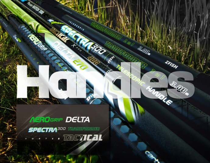 Drška za podmetač Zfish Aero Grip Travel 2,70m