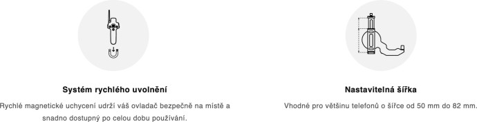 Držiak Telefónu a Diaľkového Ovládača Deeper pre Loďky