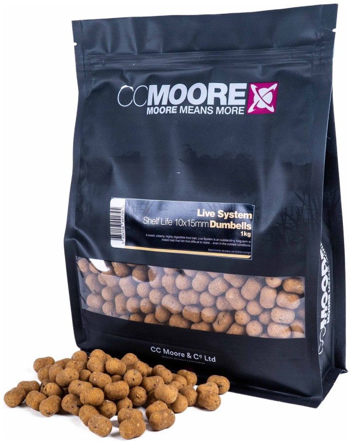 Dumbells CCMoore Live System 10x15mm 1kg