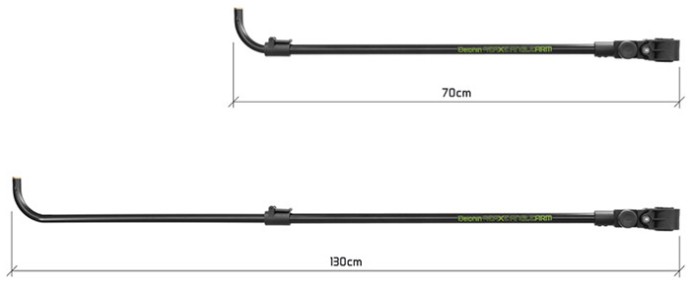 Feeder ruka Delphin REAXE AngleARM 70-110cm