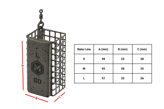 Feederové Krmítko Mivardi Nature Line Square L