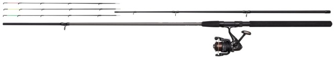 Feederový set DAM FULL-TECH M-PICKER 10-50gr + Naviják DAM 3000 FD + Vlasec 8lb/0,28mm