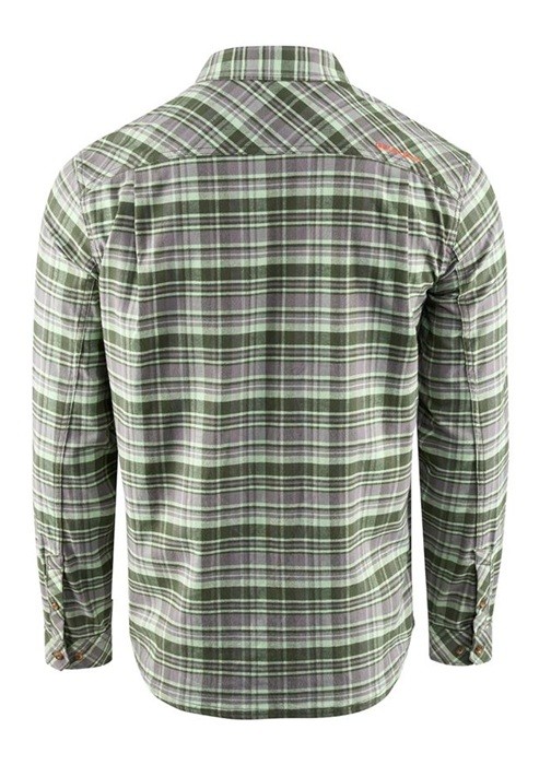 Flanelasta Košulja Grundéns Dungeness Seawool Flannel Shirt Grass
