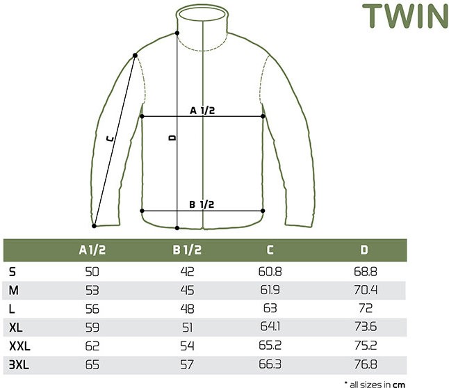 Flisna Jakna Delphin na Zip TWIN