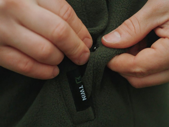 Flisna Jakna Delphin na Zip TWIN