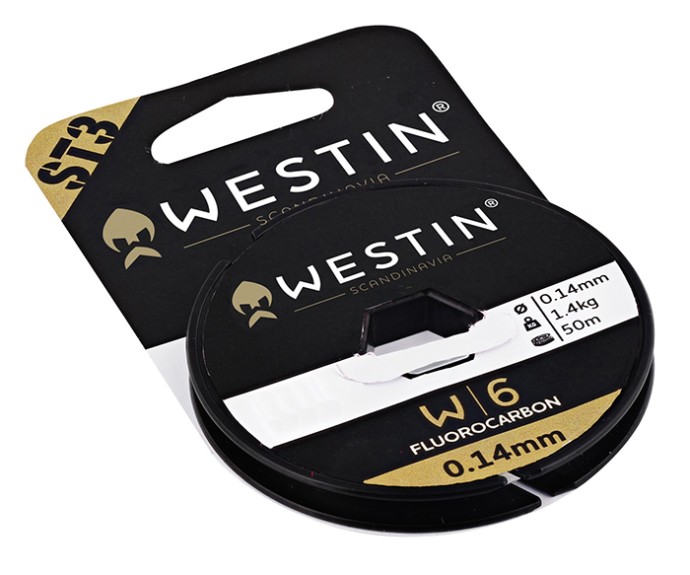 Fluorocarbon za predveze Westin W6 ST5 Fluorocarbon Clear